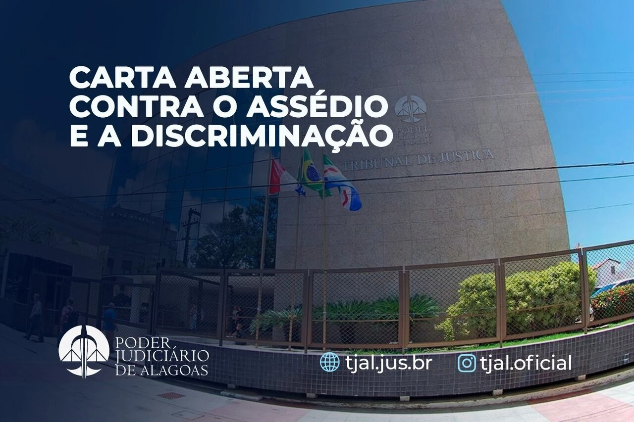 Justiça de Alagoas reitera compromisso de enfrentamento ao assédio e discriminação