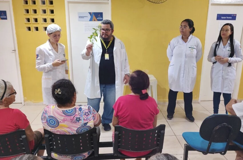 Cras realiza ação de saúde em parceria com universidade