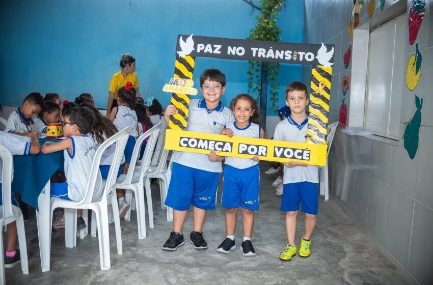 Prefeitura de Maceió encerra Maio Amarelo com ação voltada a crianças