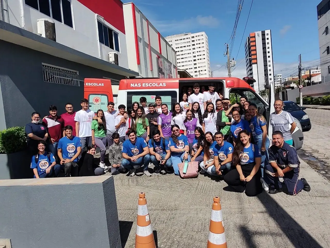 Projeto Samu nas Escolas contempla Colégio Santa Amélia, em Maceió