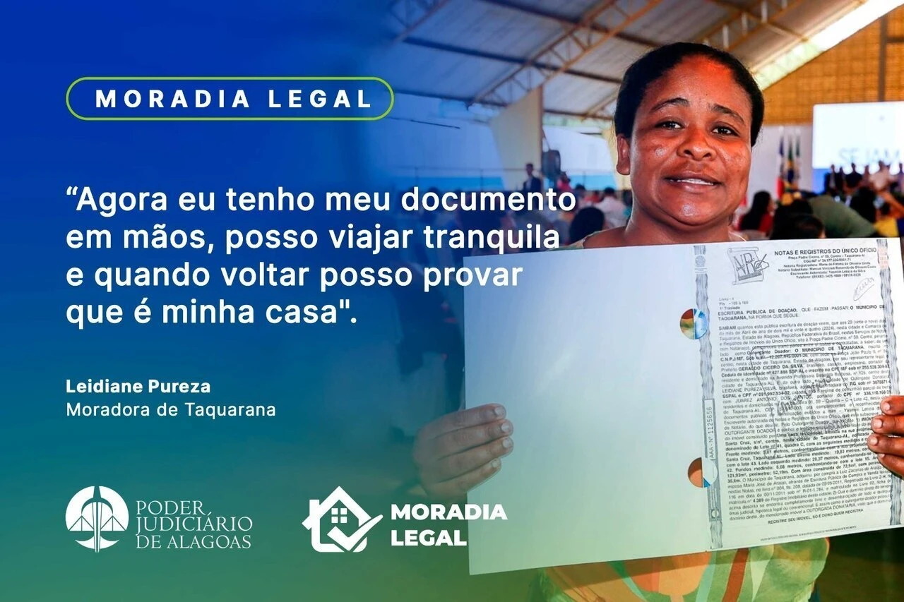Judiciário entregou 162 títulos de propriedade a famílias de São Miguel dos Milagres e Taquarana