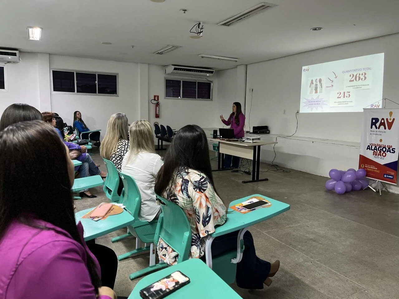 Sala Lilás do HGE registra 263 atendimentos no primeiro ano de funcionamento