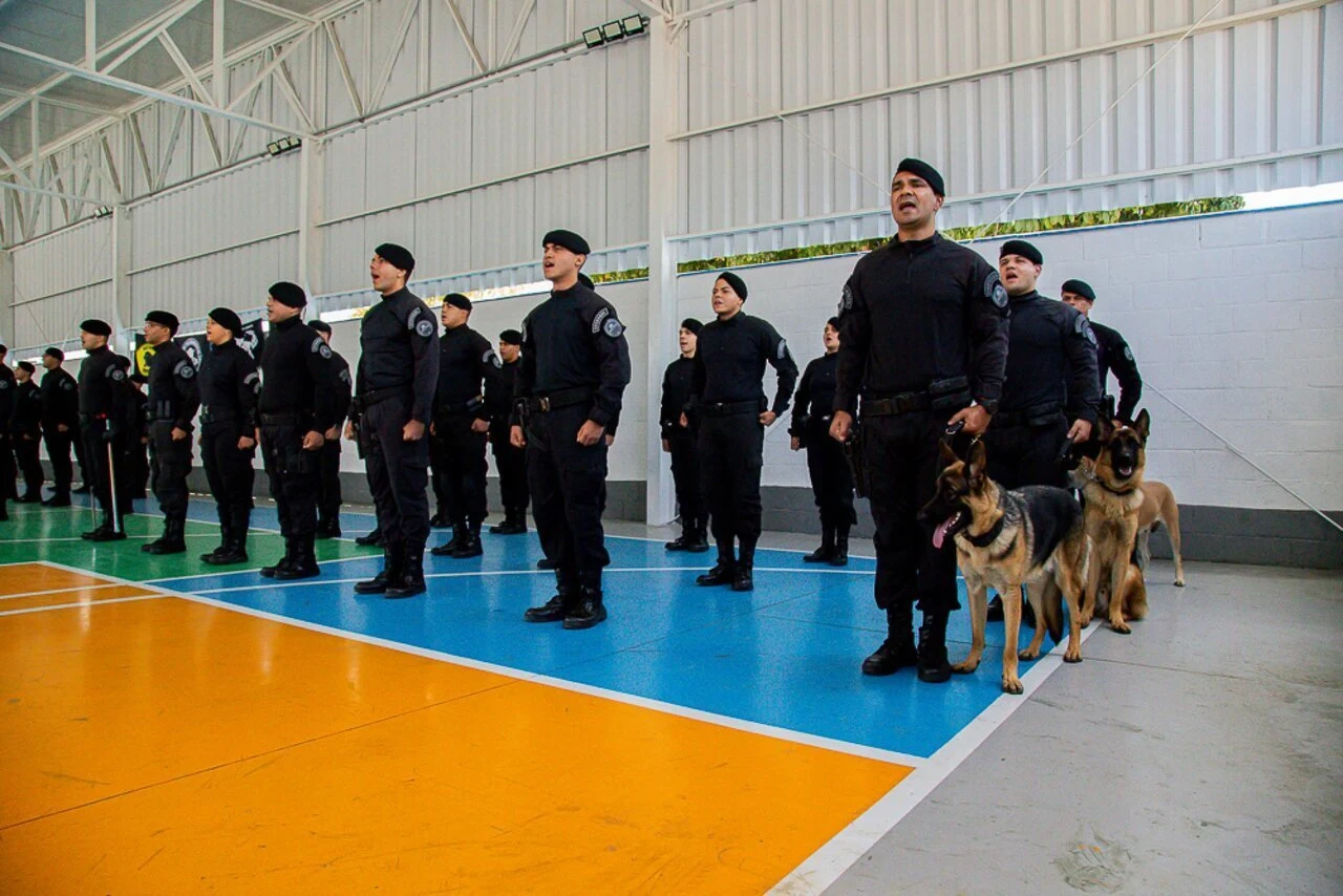 Polícia Militar comemora um ano de criação da Companhia de Policiamento de Choque