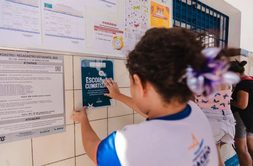 Escola Municipal Floriano Peixoto recebe selo 100% climatizada