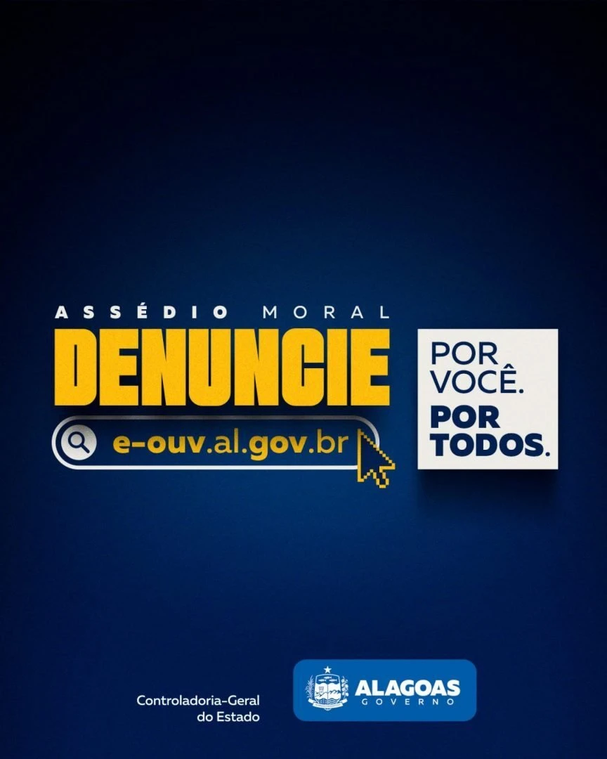 Governo de Alagoas lança campanha contra o assédio moral