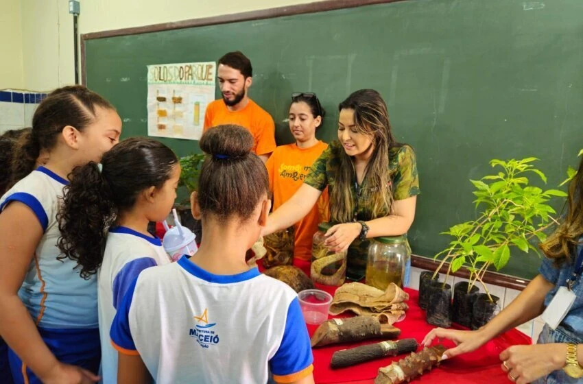 Escolas da rede pública de Maceió celebram Dia da Mata Atlântica