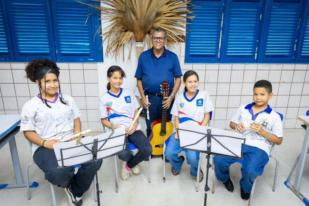 Música que transforma: projeto musical impulsiona ensino na Escola Estadual Laura Dantas