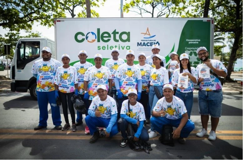 Coleta Seletiva ​​é destaque durante prévias carnavalescas em Maceió